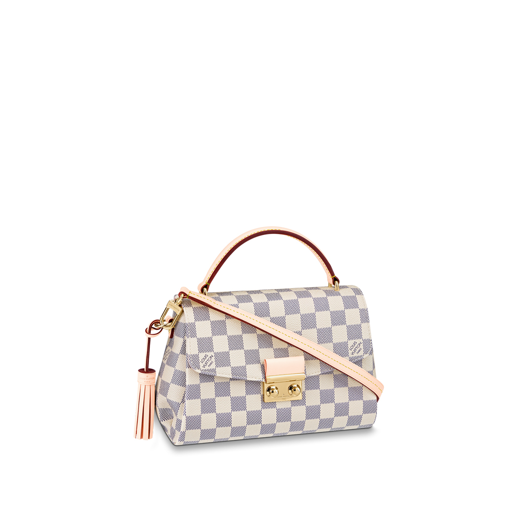 Louis Vuitton CROISETTE Handbag Damier Azur N41581